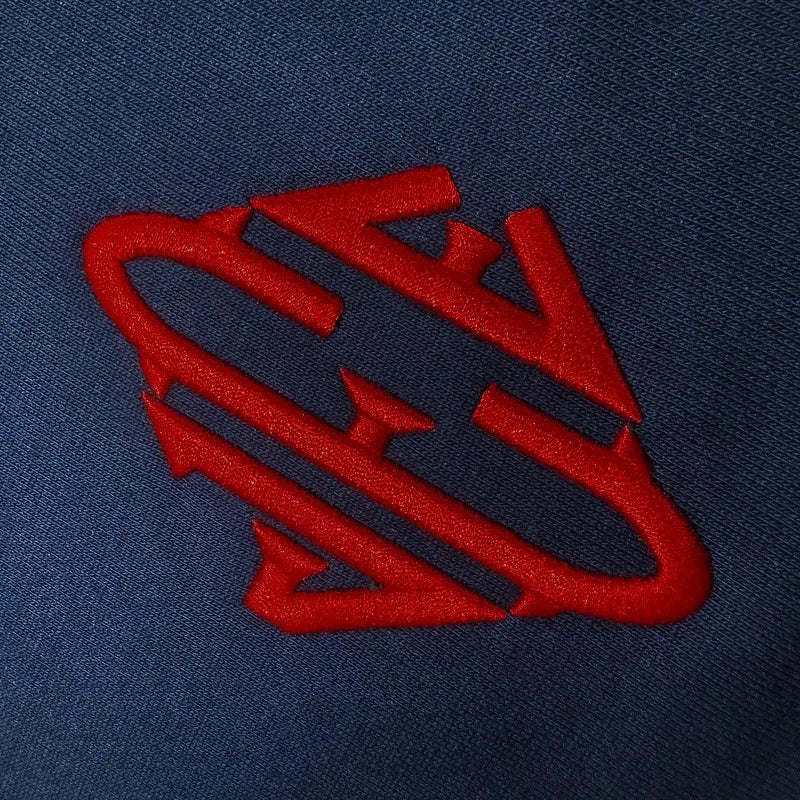 Sweter Epstein'a navy blue Quarterzip