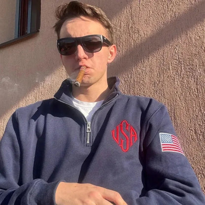 Sweter epstein'a quarterzip