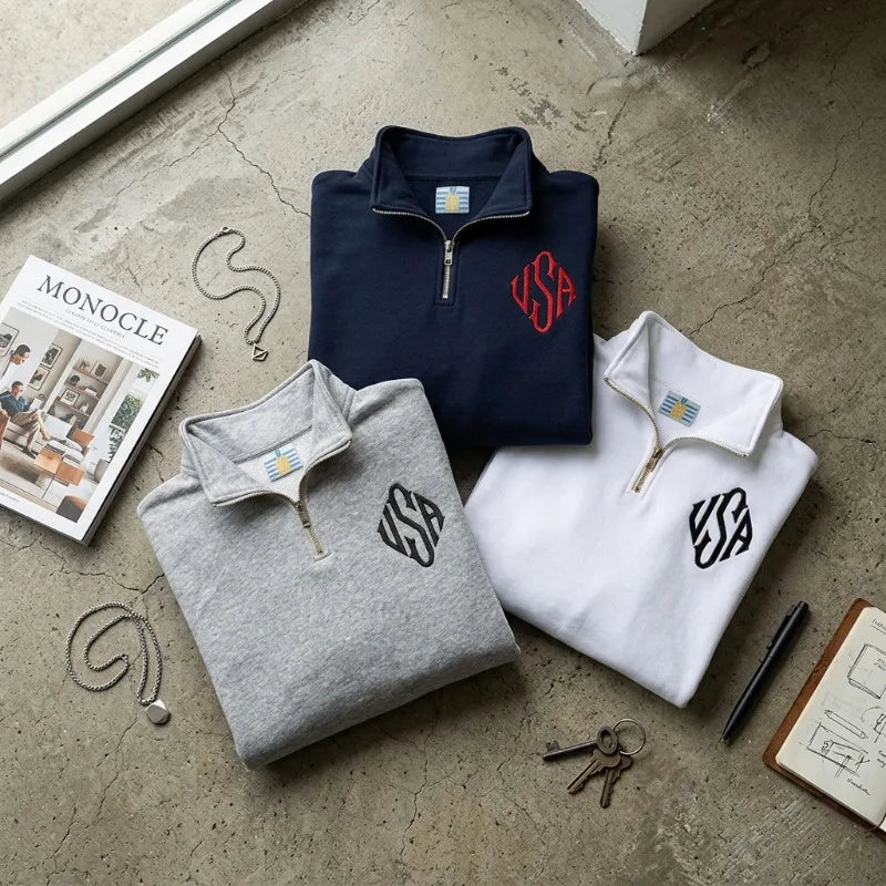 Sweter epstein'a quarterzip